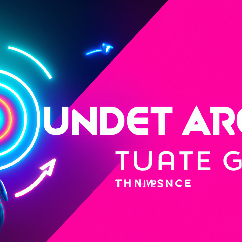 ArcadeForge hero: neon arena with dynamic HUD