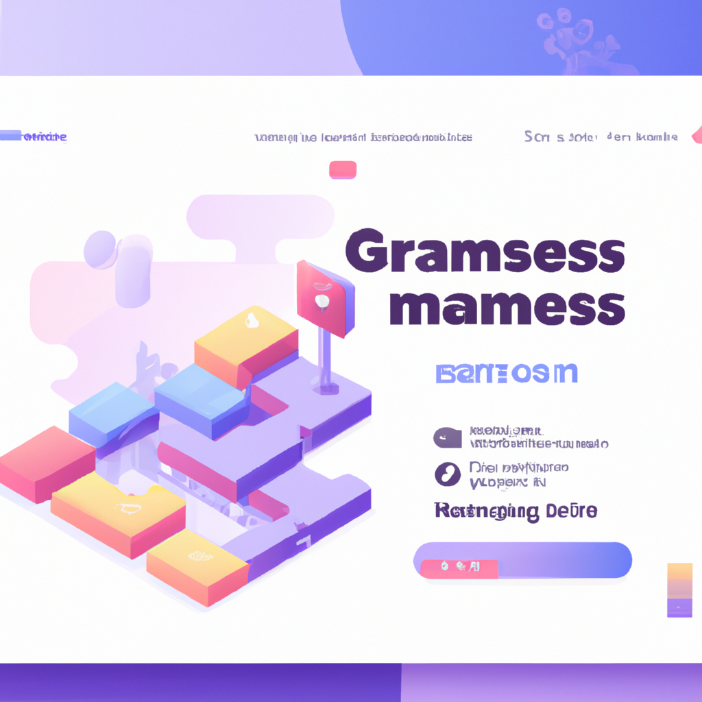 Screenshot: player mid-run with neon obstacles